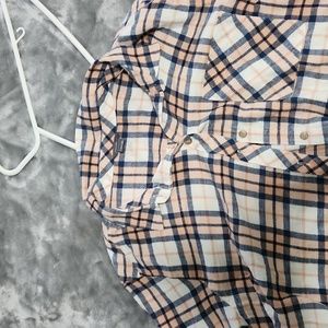 Eddie Bauer button down flannel shirt